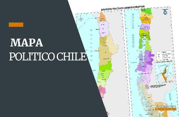 Mapa Político De Chile 【2023】 0266